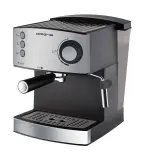 Кофеварка рожковая Polaris PCM 1537AE Adore Crema 850Вт нержавеющая сталь/черный Image