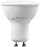 Лампа светодиодная Thomson TH-B2053 8Вт цок.:GU10 полусф. 220B 3000K св.свеч.бел.теп. MR16 (упак.:1шт) Image