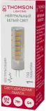 Лампа светодиодная Thomson TH-B4208 7Вт цок.:G4 капсул. 220B 4000K св.свеч.бел.нейт. (упак.:1шт) Image