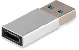 Адаптер Buro ver3.0 USB A(m) USB Type-C (f) (BU-USB3-AM-CF) серебристый Image