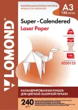 Бумага Lomond 0330133 A3/240г/м2/150л./белый матовое/матовое суперкаландрированная для лазерной печати Image