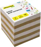 Блок для записей бумажный Silwerhof ECO Эконом 90x90x90мм 65г/м2 ассорти Image
