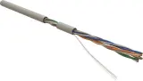 Кабель информационный Hyperline UUTP4R-C5E-S24-IN-PVC-GY-305 кат.5E UTP 4 пары 24AWG PVC внутренний 305м серый Image