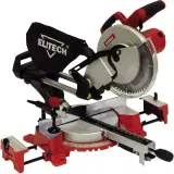 Торцовочная пила Elitech ПТ 1825К (Е2006.001.00) 1800Вт 4800об/мин d=255мм Image