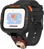 Смарт-часы Elari Маша и Медведь 1.76" IPS корп.черный силикон рем.черный (KP-MB-BLK) Image