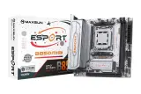 MAXSUN MS-eSport B850ITX WIFI ICE, AM5, B850, 2*DDR5, 2*SATA 3.0, 2*M.2, USB 3.2, USB 2.0, Type-C, 1*PCIE 16, 1*PCIE 1, HDMI+DP, ITX Image