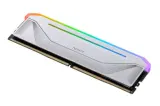 Apacer  DDR5  16GB  5200MHz DIMM NOX RGB White Gaming Memory (PC5-41600) CL40 1.25V (Retail) 2048*8  Heat Sink (Retail) 3 years (AH5U16G52C522NWAA-1) Image