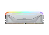 Apacer  DDR5  32GB  6000MHz DIMM NOX RGB White Gaming Memory CL38 1.35V (Retail) 2048*8  Heat Sink (Retail) 3 years (AH5U32G60C622NWAA-1) Image