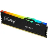 Kingston 16GB 6000MT/s DDR5 CL30 DIMM FURY Beast RGB XMP Image