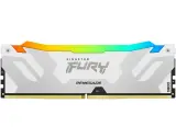 Kingston 16GB 6800MT/s DDR5 CL36 DIMM FURY Renegade RGB White XMP Image