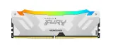 Kingston 16GB 6400MT/s DDR5 CL32 DIMM FURY Renegade RGB White XMP Image