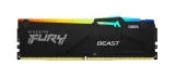 Оперативная память Kingston 16GB 6400MT/s DDR5 CL32 DIMM FURY Beast RGB XMP Image