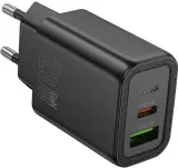 Сетевое зар./устр. Hoco N61 Gentle 20W 3A (PD+QC) черный (44235) Image