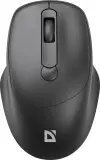 Мышь Defender Feam MM-296 черный оптическая 1600dpi silent беспров. USB 3but (52296) Image