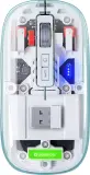 Мышь Defender Ixes MM-999 прозрачный оптическая 2400dpi silent беспров. BT/Radio USB 4but (52999) Image