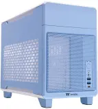 Корпус Thermaltake TR100 Hydrangea голубой без БП miniITX 8x140mm 2x200mm 2xUSB3.0 1xUSB3.1 audio bott PSU Image