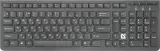 Клавиатура Defender UltraMate SM-535 черный USB беспроводная slim Multimedia Image