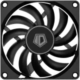 ID-COOLING NO-8010-PWM 80x80x10мм (120шт./кор, PWM, 4pin, черный, 800-3000об/мин) BOX Image