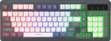 Клавиатура Оклик 731G серый/белый USB for gamer LED Image