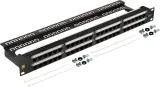 Патч-панель Lanmaster LAN-PPC48U6 19" 1U 48xRJ45 кат.6 UTP Image