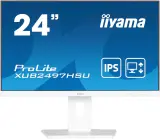 Монитор Iiyama 23.8" ProLite XUB2497HSU-W2 белый IPS LED 1ms 16:9 HDMI M/M матовая HAS Piv 1300:1 300cd 178гр/178гр 1920x1080 100Hz DP FHD USB 4.9кг Image