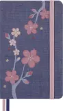 Блокнот Moleskine LIMITED EDITION SAKURA LESU08MM710 Pocket 90x140мм обложка текстиль 160стр. линейка синий 2025 Image