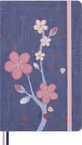 Блокнот Moleskine LIMITED EDITION SAKURA LESU08QP062BOX 130х210мм обложка текстиль 176стр. нелинованный подар.кор. синий 2025 Image
