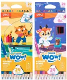 Карандаши цв. Deli EC138-24 Colorwow 3мм трехгран. 24цв. карт.кор. (24шт) 24 карандаша Image