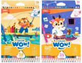 Карандаши цв. Deli EC138-36 Colorwow 3мм трехгран. 36цв. карт.кор. (36шт) 36 карандашей Image