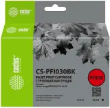 Картридж струйный Cactus CS-PFI030BK PFI-030BK черный пигментный (55мл) для Canon imagePROGRAF TA-20/30 Image