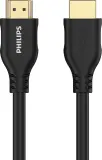Кабель аудио-видео Philips 4K 60 Гц Ultra HD HDMI/HDMI 1.5м. позолоч.конт. черный (SWV4110/56) Image