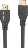 Кабель аудио-видео Philips 8K 60 Гц Ultra HD HDMI/HDMI 5м. позолоч.конт. серый (SWV7150/56) Image