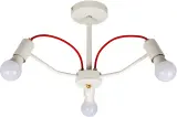 Люстра Hiper Siena H002-3 потолоч. белый/золотистый Image