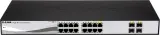 Коммутатор D-Link DGS-1210-16 DGS-1210-16/G2A (L2) 16x1Гбит/с 4xКомбо(1000BASE-T/SFP) настраиваемый Image