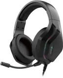 Наушники с микрофоном Оклик HS-L600G черный 2.2м мониторные USB оголовье (1939588) Image