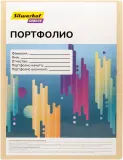 Папка-портфолио с 40 прозр.вклад. Silwerhof Create A4 пластик 0.7мм карм.на лиц.стор. кремовый Image