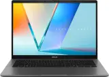 ASUS Vivobook S14 S3407QA-SF044W Snapdragon X  X1 26 100  Qualcomm Hexago LPDDR5X 16GB 1TB PCIE G4 SSD Qualcomm Adreno GPU 14" OLED WUXGA /WIN11 HOME 1.11 kg Matte Gray Image