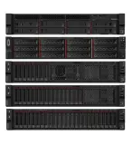 Сервер Lenovo ThinkSystem SR655 Rack 2U,1xEPYC 7702P 64C (2.0GHz/200W),16xDIMM DDR4 UP to 2TB,16xSFF SAS/SATA,2x25GbE SFP28,1x1100W,2x2.8m p/c, 7Z01S60900 Image