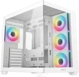Deepcool CG530 4F WH без БП, боковое окно (панорама), 3x120мм ARGB Reverce вентилятора на боковой стенке, 1x120мм ARGB вентилятор сзади, белый, ATX Image