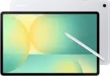 Планшет Samsung Galaxy Tab S10 FE+ 1580 (2.9) 8C RAM8Gb ROM128Gb 13.1" TFT 2880x1800 5G 1Sim eSIM Android 15 серебристый 13Mpix 12Mpix BT WiFi microSD 1Tb 10090mAh Image