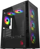 Корпус Bloody BD-CC115 черный без БП ATX 8x120mm 1xUSB2.0 1xUSB3.0 audio bott PSU Image