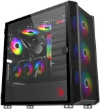 Корпус Bloody BD-CC119 черный без БП ATX 7x120mm 2xUSB3.0 audio bott PSU Image