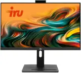 Моноблок IRU 23AM 23.8" Full HD Ryzen 5 7430U (2.3) 16Gb SSD512Gb RGr CR Windows 11 Pro GbitEth WiFi BT 90W Cam черный 1920x1080 Image