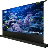 Экран Cactus 125x221см FloorRising CS-PSFRCLR-221X125 16:9 напольный рулонный черный (моторизованный привод) Image