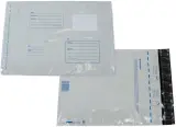 Пакет почтовый Silwerhof Eco 11004.10 B4 250x353мм "Куда-Кому" силиконовая лента пластик (pack:10pcs) Image