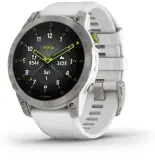 Смарт-часы Garmin Epix Gen 2 Sapphire 33.02мм 1.3" AMOLED корп.титан рем.белый (010-02582-21) Image