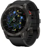 Смарт-часы Garmin Epix Gen 2 Sapphire 33.02мм 1.3" AMOLED корп.черный рем.черный (010-02582-11) Image