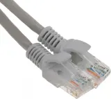 Патч-корд Premier PP31-15M-LSZH 1Гбит/с UTP 4 пары cat.5E CCA molded 15м серый RJ-45 (m)-RJ-45 (m) Image