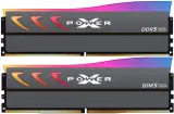 Память DDR5 2x16GB 6400MHz Silicon Power SP032GXLWU64AFDK Xpower Storm RGB RTL Gaming PC5-51200 CL32 DIMM 288-pin 1.4В kit single rank с радиатором Ret Image