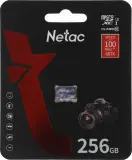 Флеш карта microSDXC 256GB Netac P500 Ultra w/o adapter Image